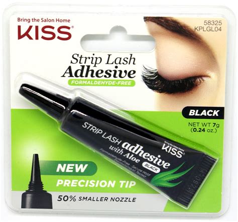 kiss aloe eyelash glue|More.